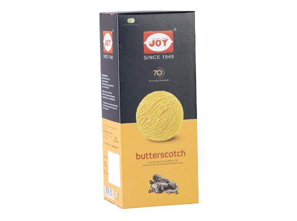 Joy Ice cream in hand